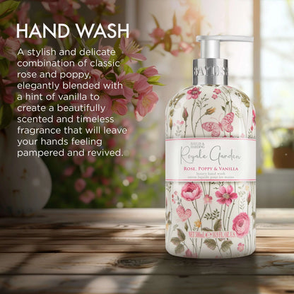 Royale Garden Rose Poppy & by BAYLIS & HARDING