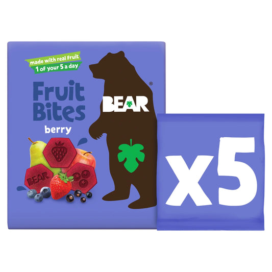 Fruit Bites Berry 5x20g by BEAR