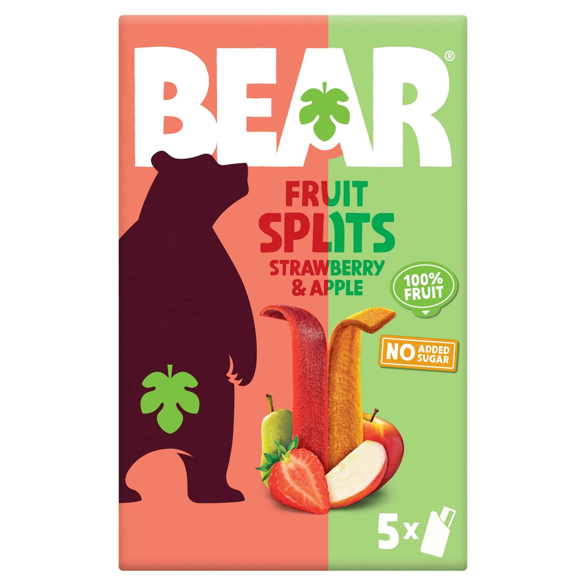 Fruit Splits Strawberry & Apple by BEAR