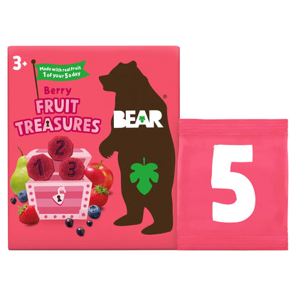 Fruit Treasures Berry 5 X 20g by BEAR