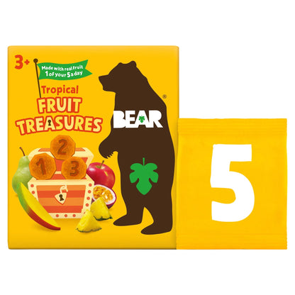Fruit Treasures Tropical 5 X 20g by BEAR