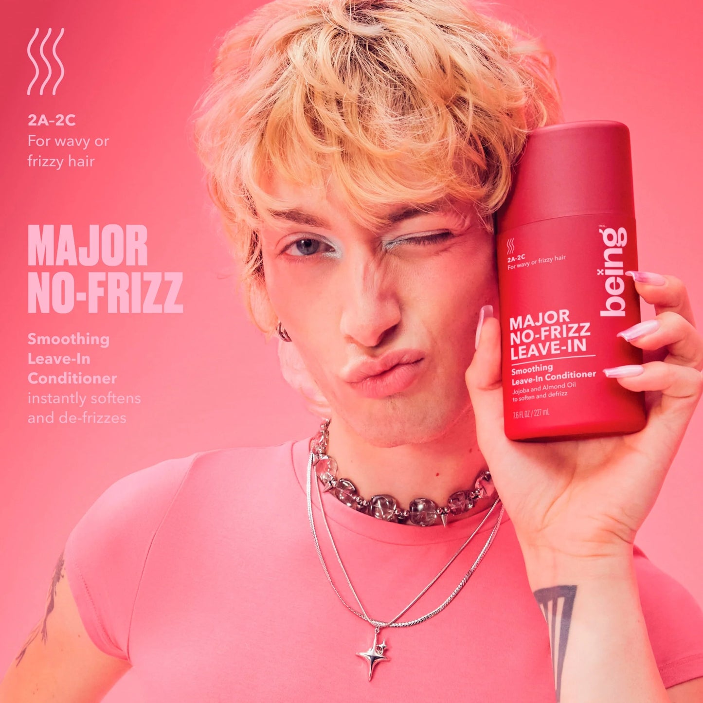 Major No Frizz Leave In Conditioner by being