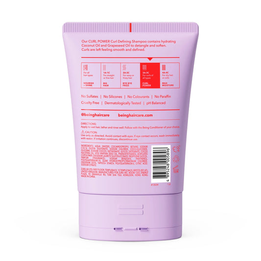 Shampoo Curl Power 354ml by being