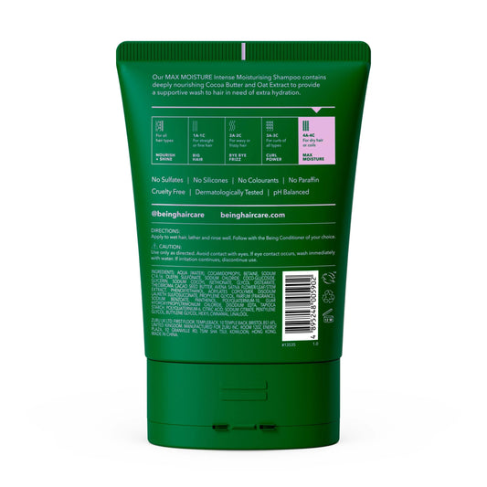 Shampoo Max Moisture 354ml by being