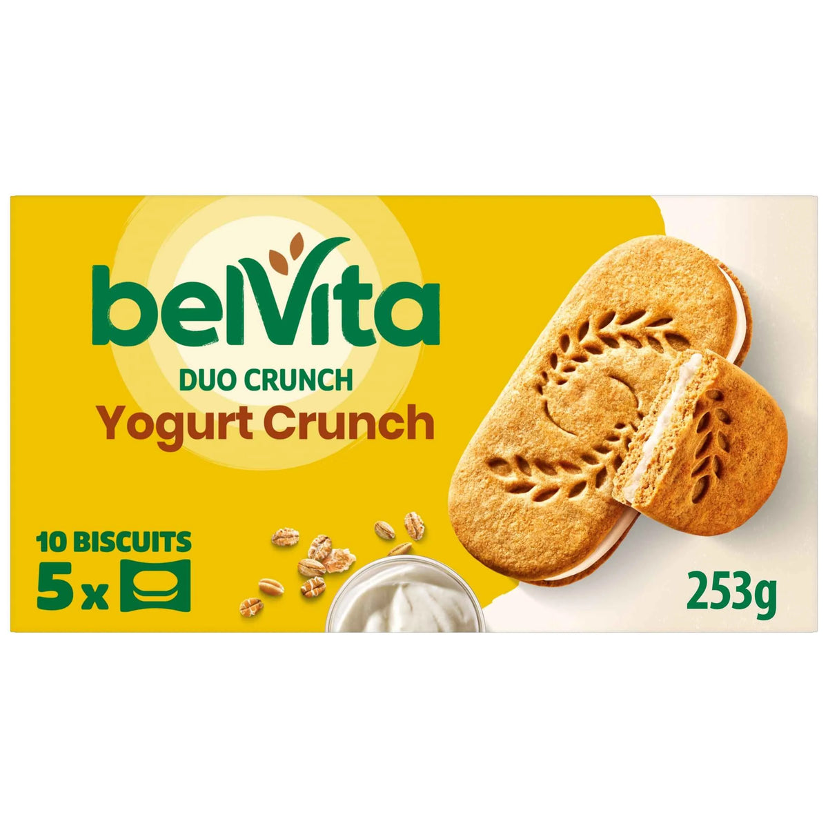 Breakfast Biscuit Yogurt Crunch by belVita