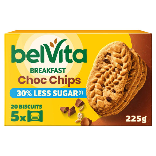 Cocoa Chocolate Chip Cereal Biscuit by belVita
