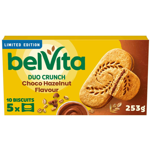 Duo Crunch Choco Hazelnut 253g by belVita