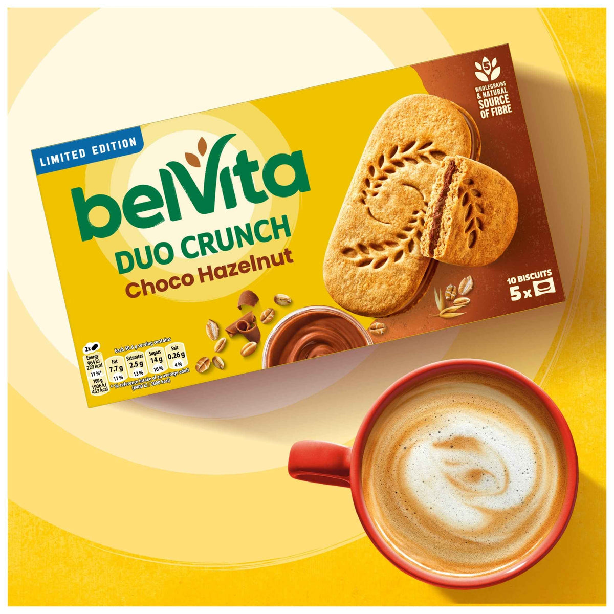 Duo Crunch Choco Hazelnut 253g by belVita