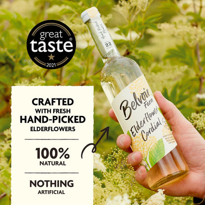 Elderflower Cordial 500ml by BELVOIR