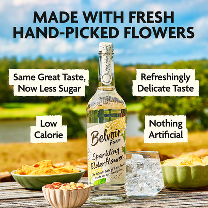 Elderflower Presse 75cl (l) by BELVOIR