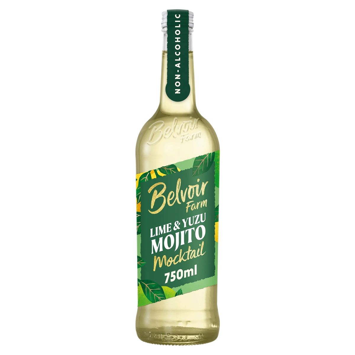 Non-alcoholic Lime & Yuzu Mojito 750ml by BELVOIR FARM