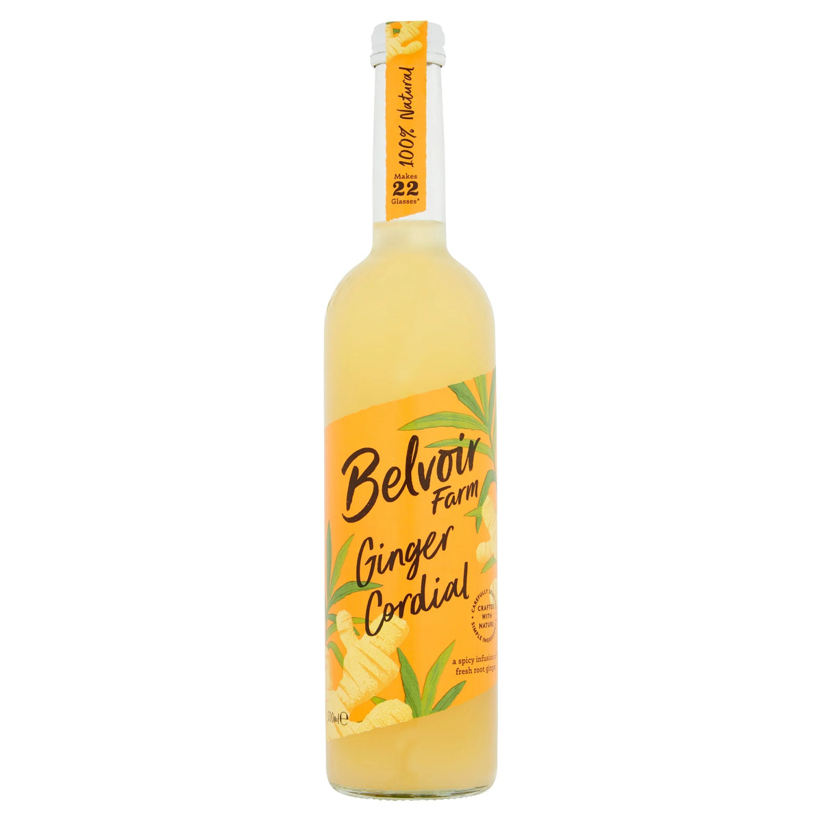 Ginger Cordial 500ml by BELVOIR