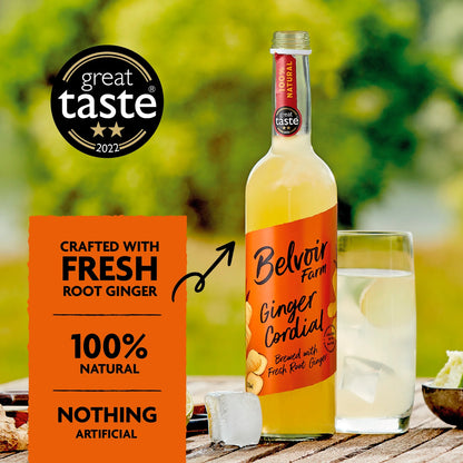 Ginger Cordial 500ml by BELVOIR