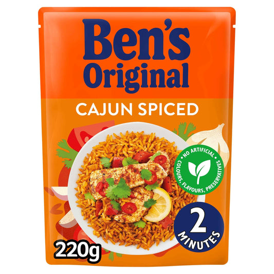 Cajun Spiced Microwave Rice by Ben's Original