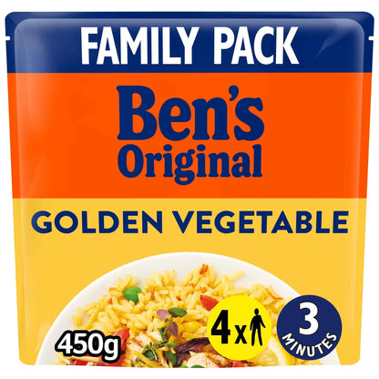 Bens Original Golden Vegetable Microwave Rice by Ben's Original