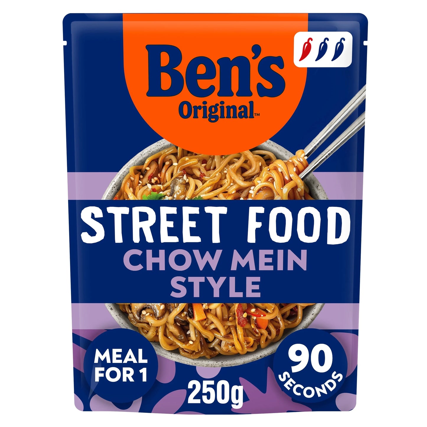 Bens Original Street Food Chow Mein Microwave by Ben's Original