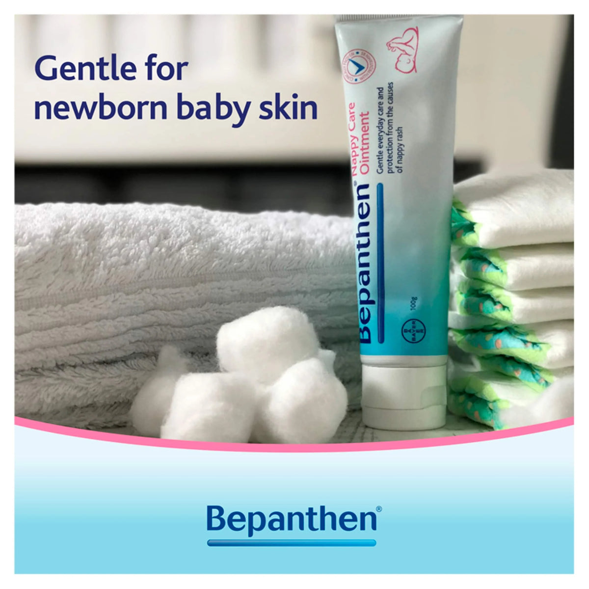 Nappy Rash Cream Ointment 100g by BEPANTHEN