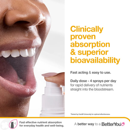 B12 Boost Oral Spray 25ml by BetterYou