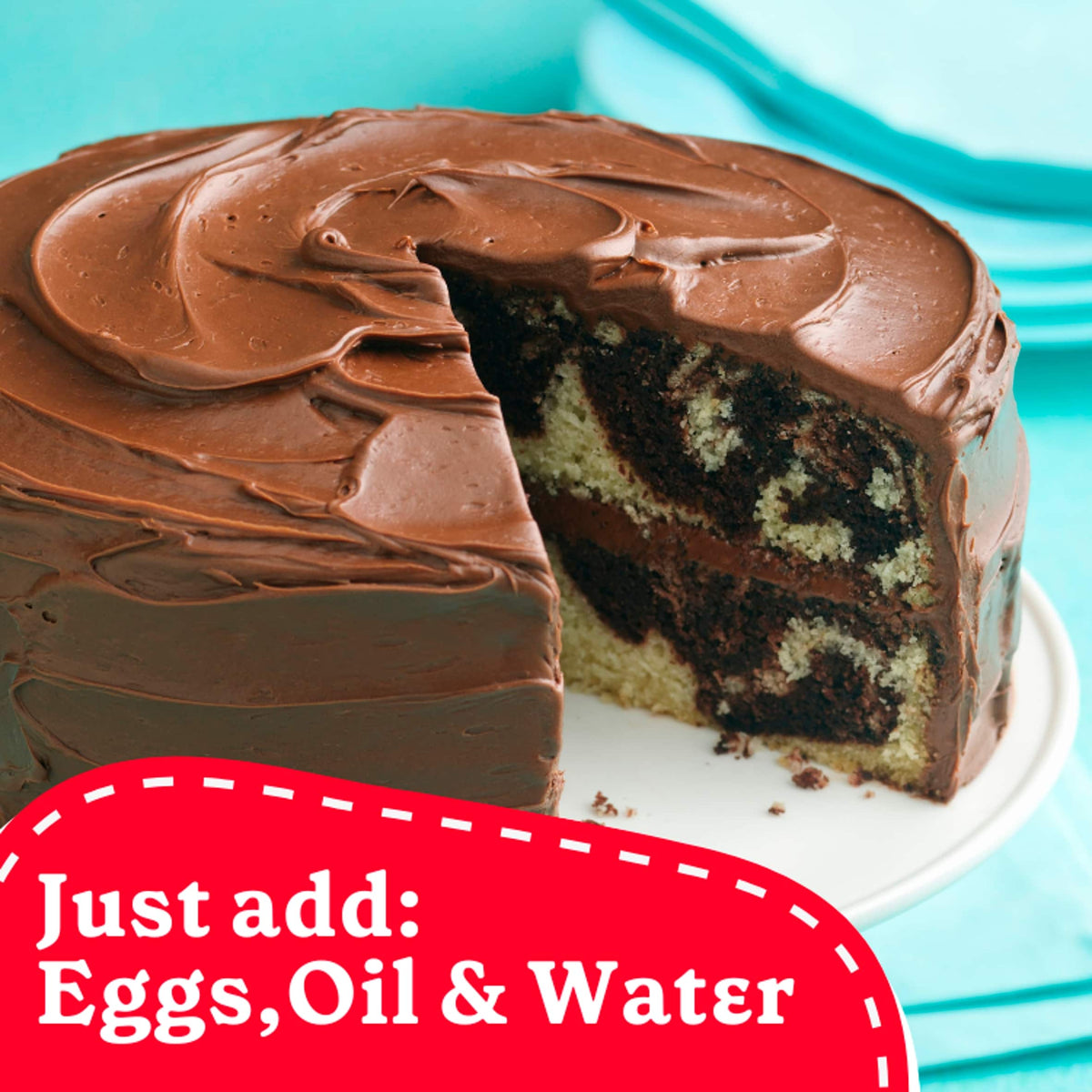 Chocolate Swirl Cake Mix 425g by Betty Crocker