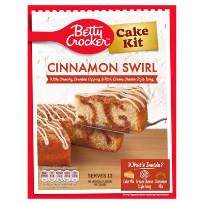 Cinnamon Swirl Cake Kit 465g by Betty Crocker at The British Vault