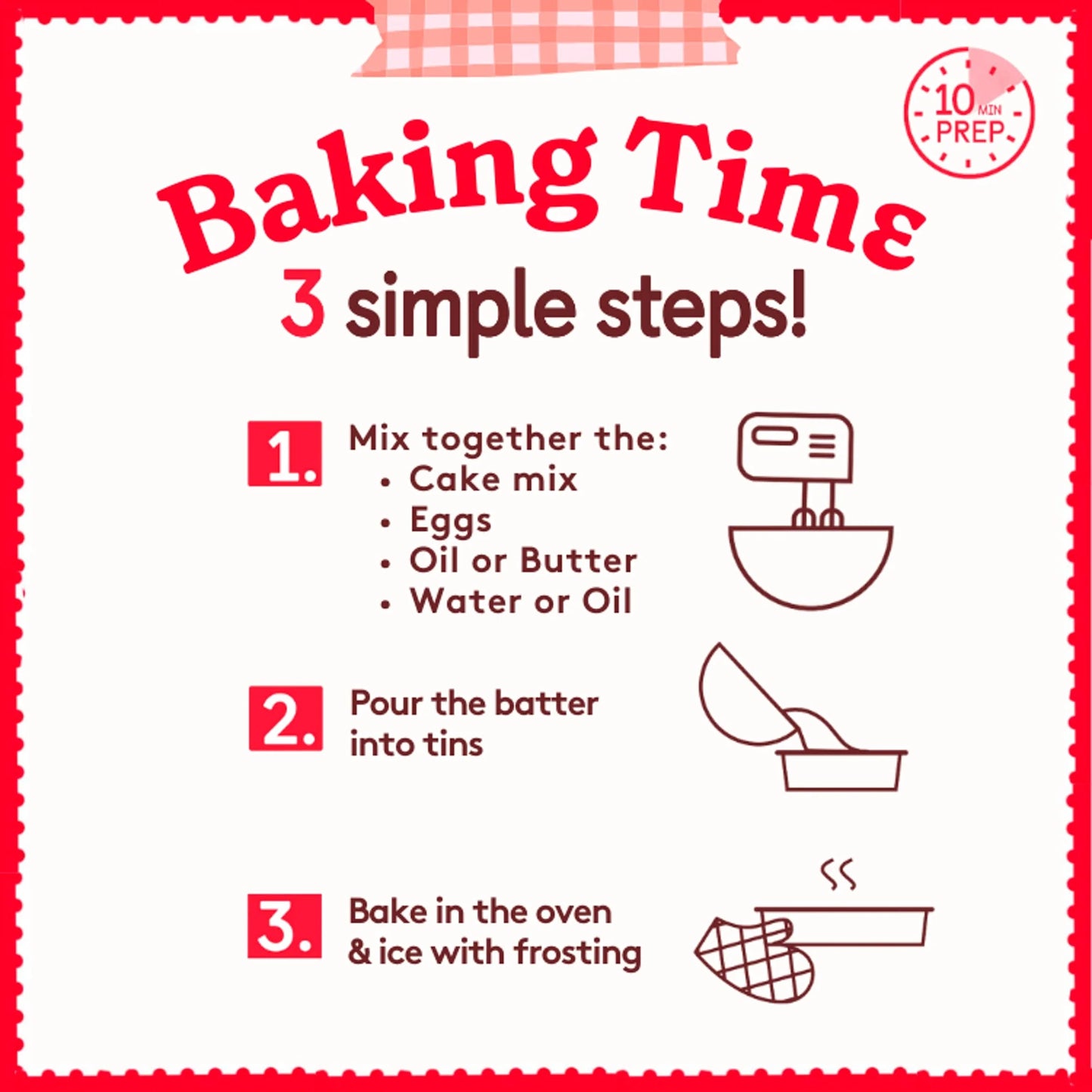 Coffee Cake Mix 425g by Betty Crocker