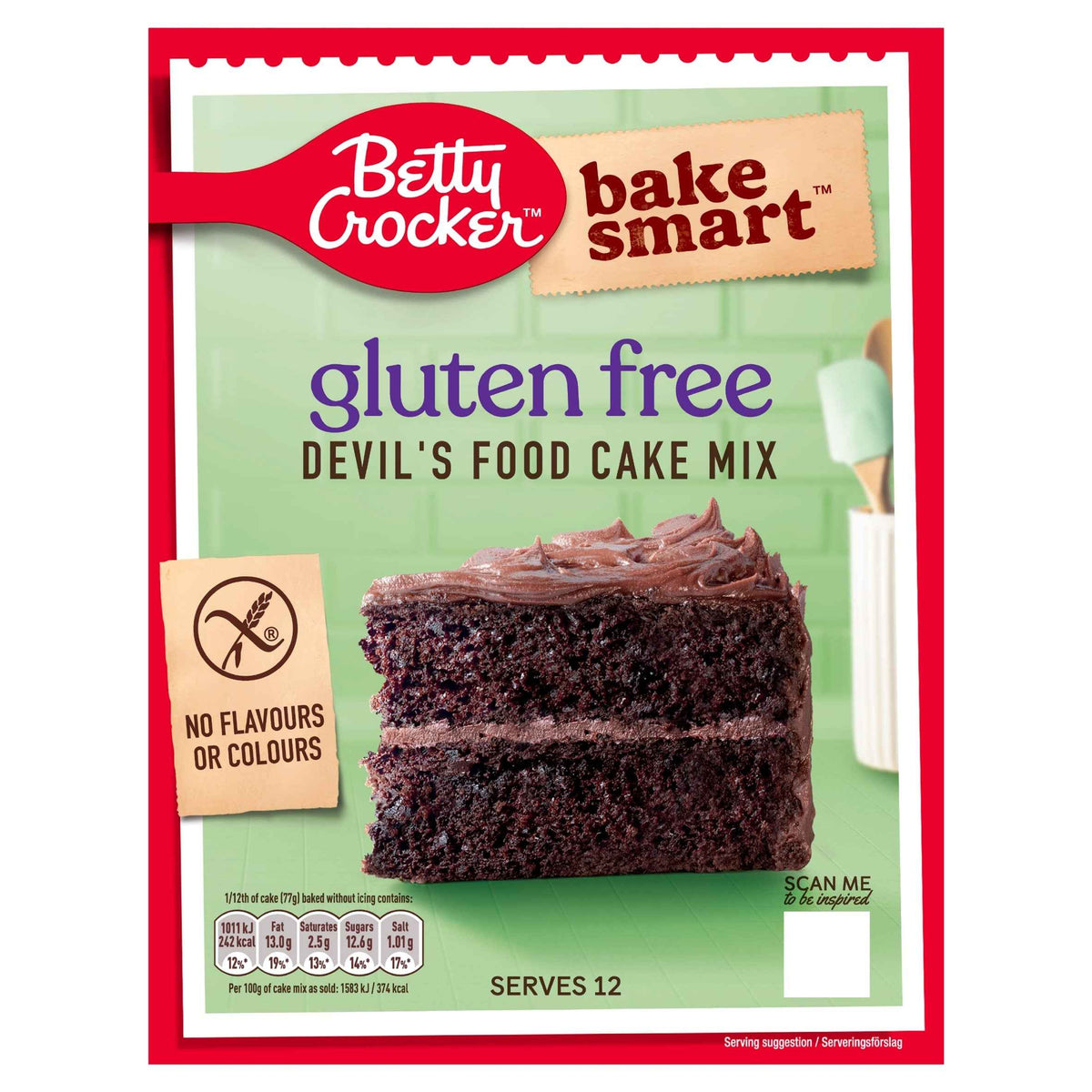 Gluten Free Devils Food Cake by Betty Crocker