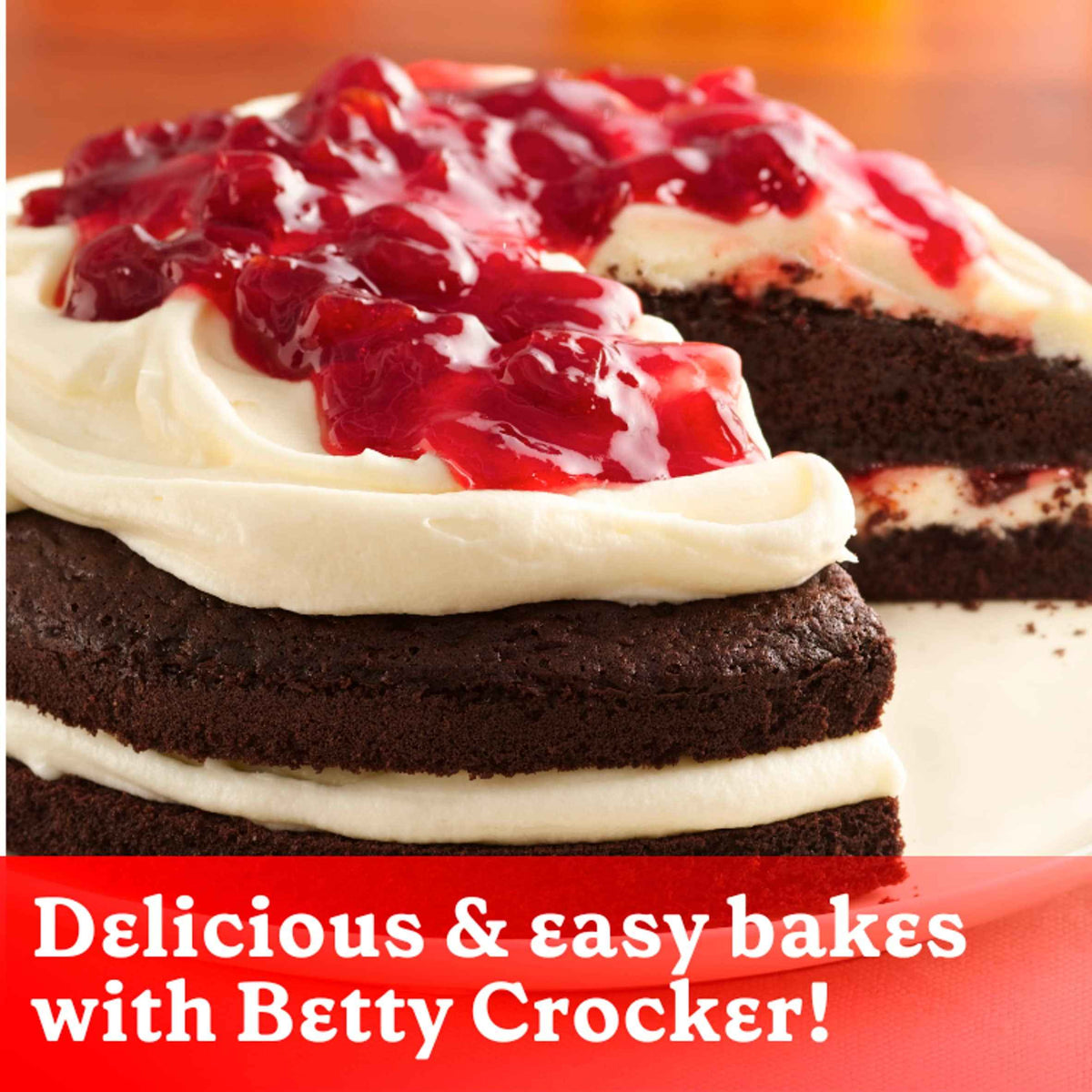 Gluten Free Devils Food Cake by Betty Crocker