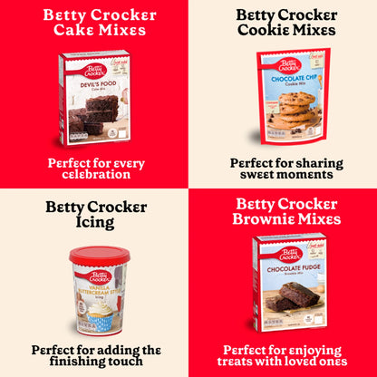 Rainbow Chip Party Cake Mix 425g by Betty Crocker