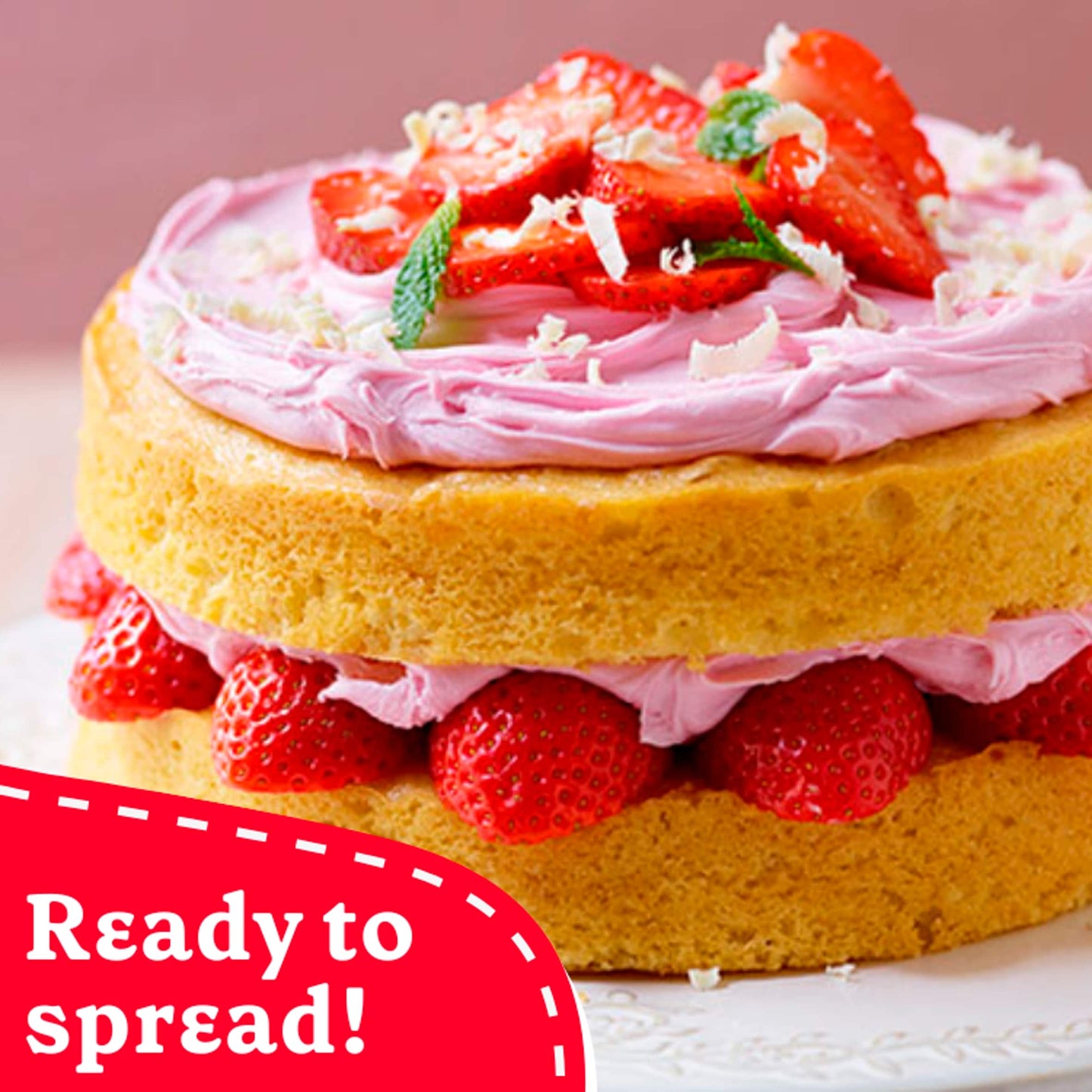 Strawberry Icing 400g by Betty Crocker