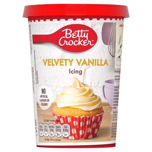 Velvety Vanilla Icing 400g by Betty Crocker
