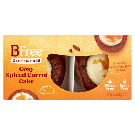 2 Gluten Free Spiced Crt Cakes 170g by BFree