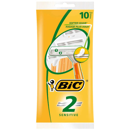 2 Sensitive Mens Razor 10 Pack by BiC