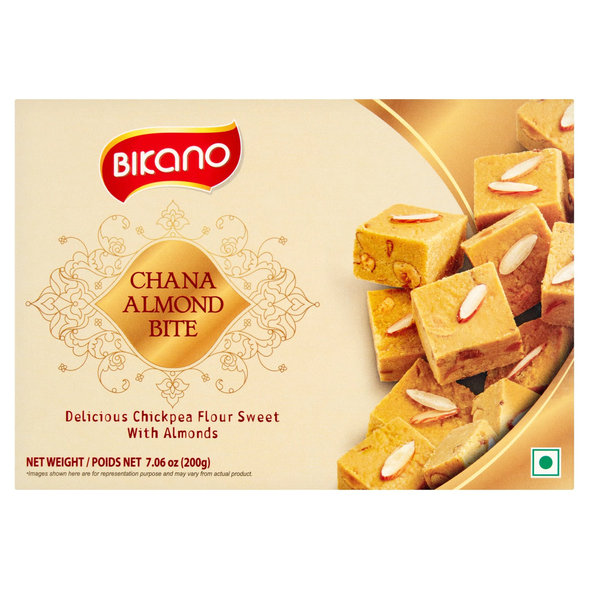 Chana Almond Bite 200g by BIKANO