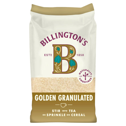 Billington's Golden Granulated Sugar 1kg by BILLINGTONS