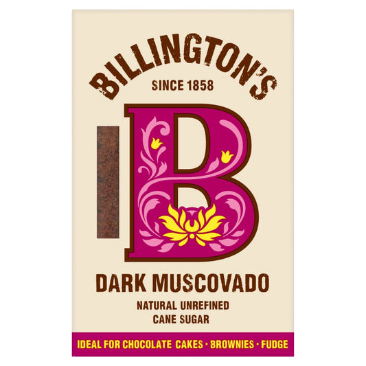 Dark Muscovado 500g by BILLINGTONS
