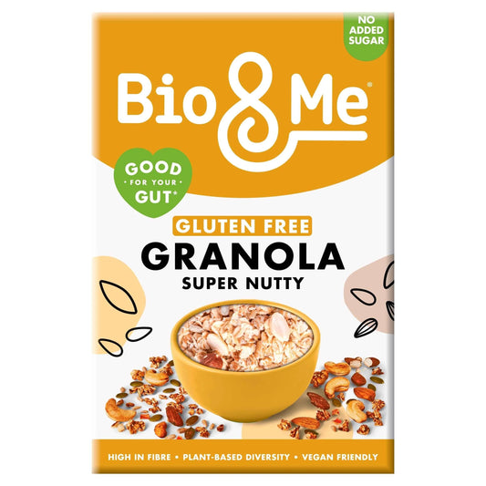 Gluten Free Granola Super Nutty 350g by Bio&Me