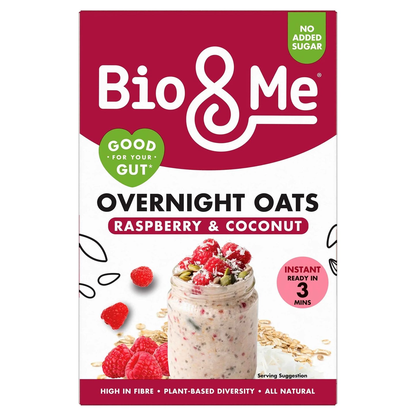 Raspberry & Coconut Gut-loving by Bio&Me