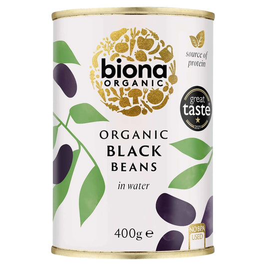 Organic Black Beans 400g by BIONA