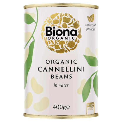 Organic Cannellini Beans 400g by BIONA