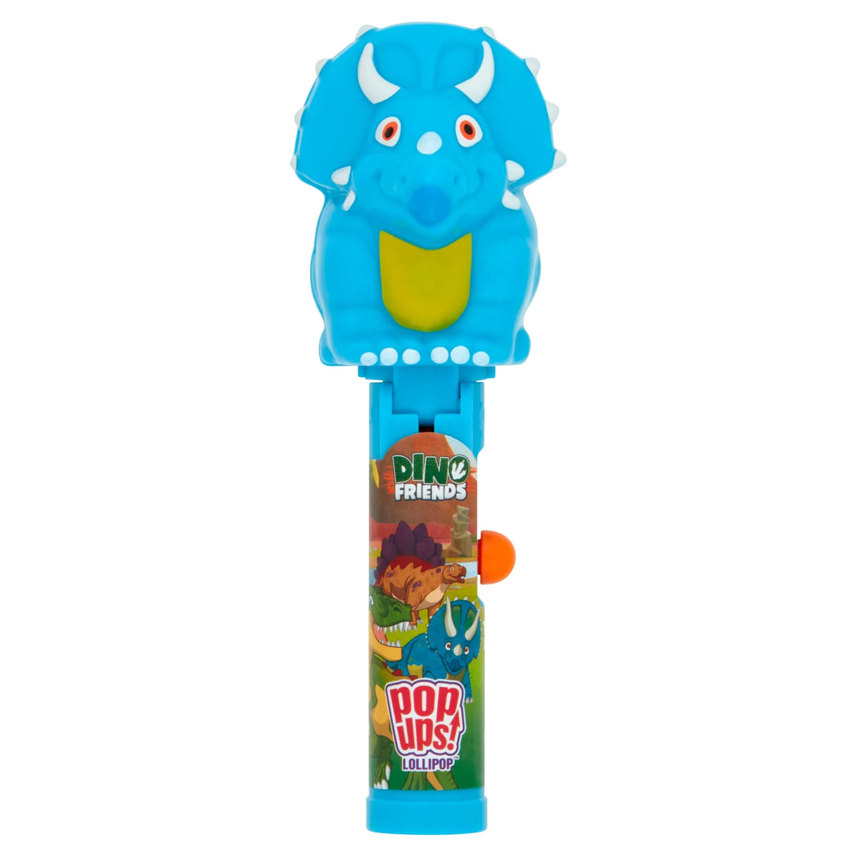 Bip Dino Friends Pop Ups Lollipop Strawberry by BIP LTD
