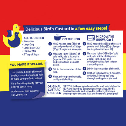 Bird's Original Custard Powder 350g by BIRDS