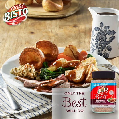 Best Beef Gravy Granules 25% Less Salt by BISTO