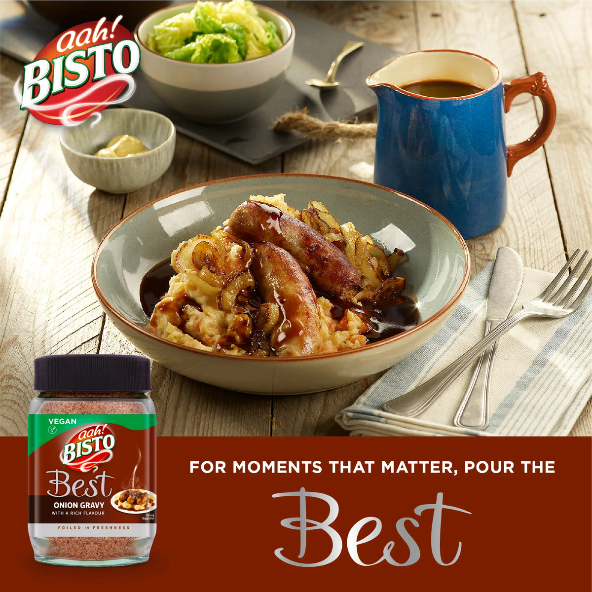 Best Onion Gravy 250g by BISTO at The British Vault