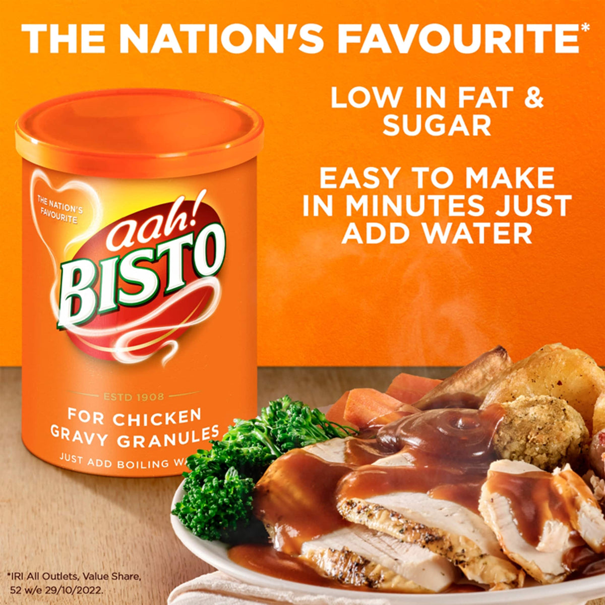 Chicken Gravy Granules 300g by BISTO