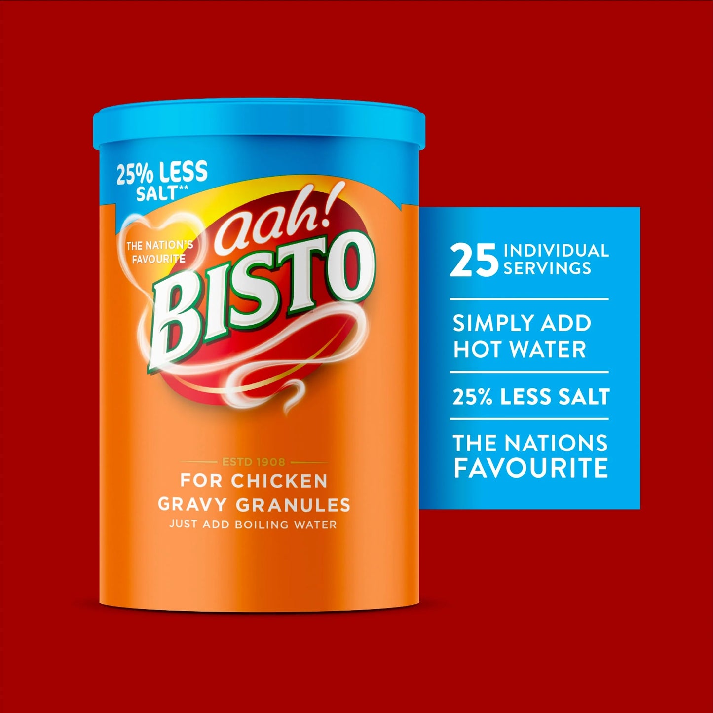 Reduced Salt Chicken Gravy Granules 190g by BISTO