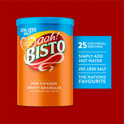 Reduced Salt Chicken Gravy Granules 190g by BISTO