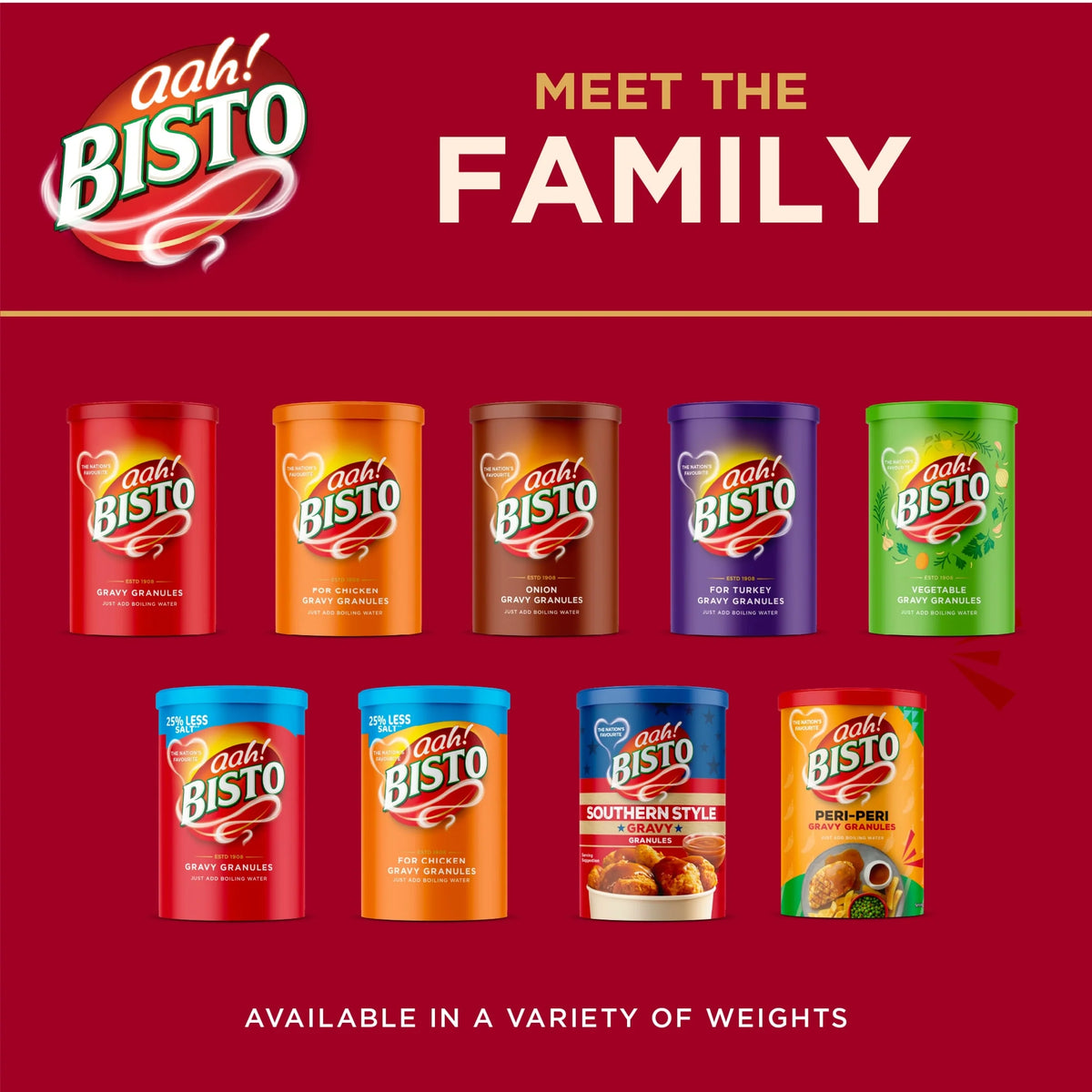 Reduced Salt Chicken Gravy Granules 190g by BISTO