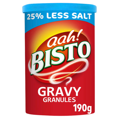Reduced Salt Gravy Granules 190g by BISTO