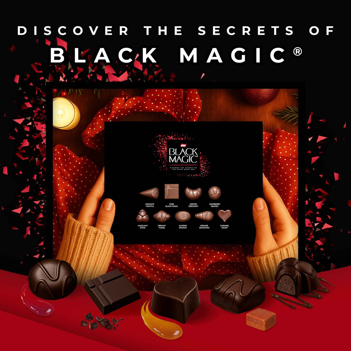 Dark Chocolate Box 348g by BLACK MAGIC