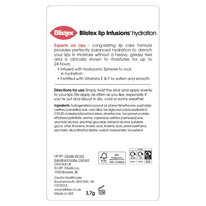 Lip Infusions Hydration 3.7g by BLISTEX